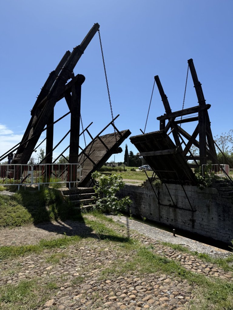 Zugbrücke Pont de Langlois bei Arles