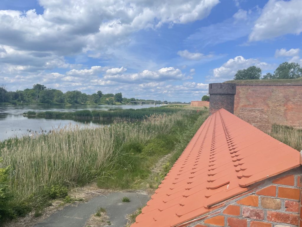 Festungsmauer in Kostrzyn an der Oder