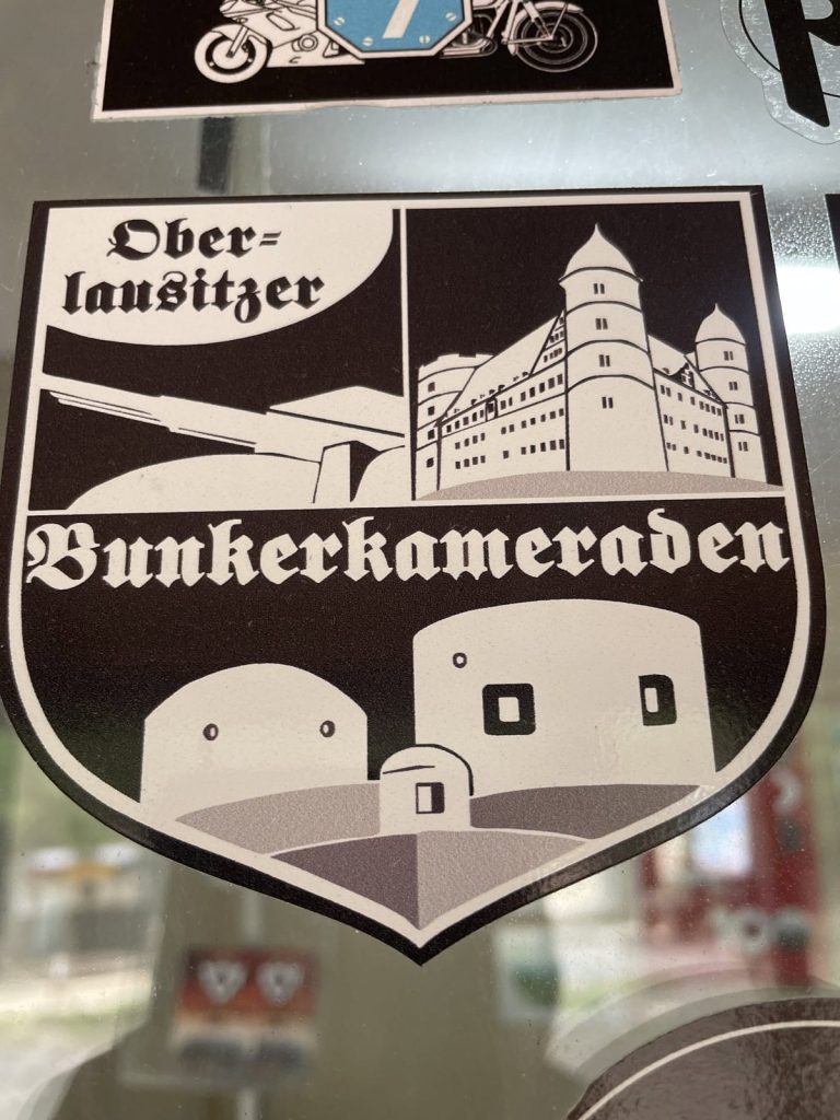 Aufkleber der Oberlausitzer Bunkerkameraden